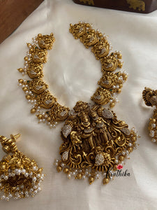 Premium polish Radha krishna necklace NC752