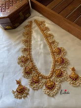 Lakshmi Devi pendants Guttapoosalu haaram LH394