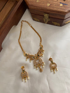 Simple Chandbali necklace NC728