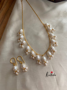 Dainty gota pearls maala LH411