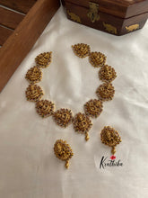 Premium polish Lakshmi Devi pendants necklace NC755