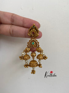 Gunghroo Jhumkas E128