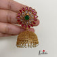 Stone chakra Jhumkas E149