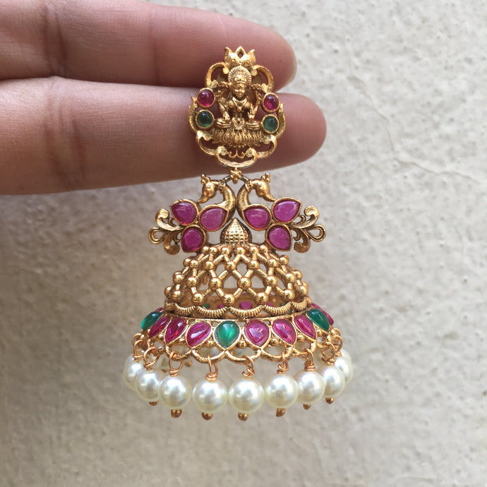 Lakshmi Devi Jhumkas E78