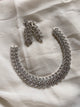 Statement AD Platinum finish Necklace NC469