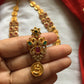 Two layer kasu AD necklace set NC31
