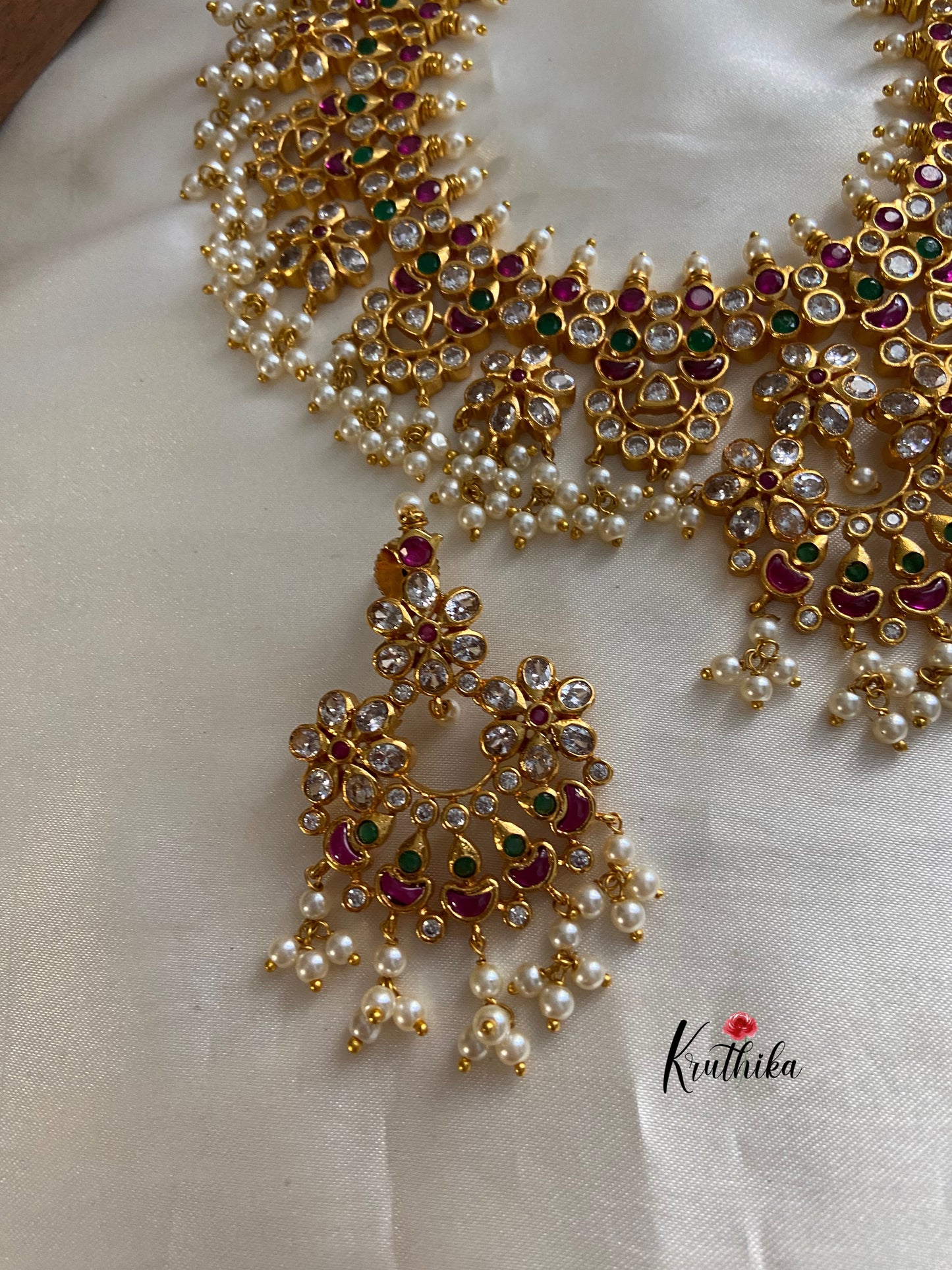 Pretty Guttapoosalu necklace set NC22
