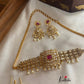 CZ choker with changeable stones NC796