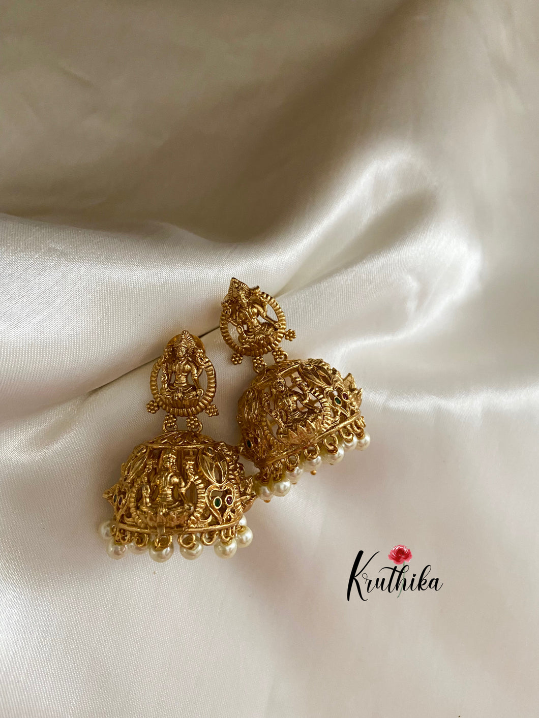 Lakshmi Devi Jhumkas E202