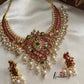 Premium Jadau peacock necklace NC599