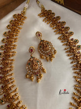 Gold alike Lakshmi Devi haaram LH229