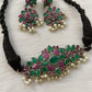 Simple Oxidised choker GS28