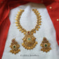 Pretty kasu peacock necklace NC103