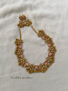 AD ghunghroo necklace NC248