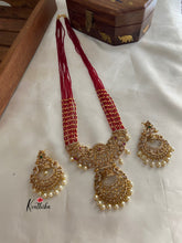 Beads haaram with pendant LH374