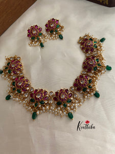 Kemp Lotus pendants necklace NC737