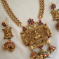 High quality Two layer Haaram with kemp temple pendant LH149