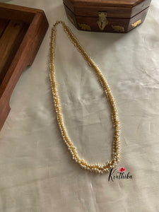 Cluster Pearls chain (24 inches ) LH352
