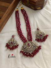 Ruby beads Victorian Haaram LH388